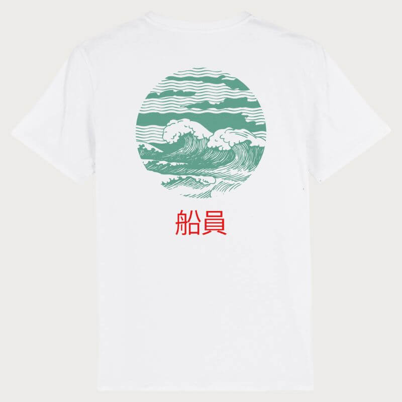 Japanese wave T-shirt - Seaman&