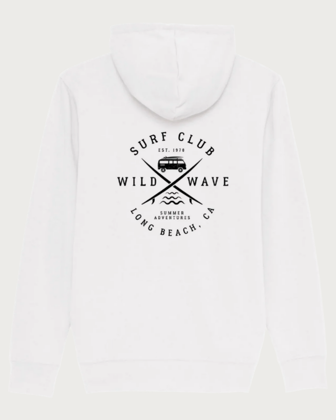 Long Beach Zip Hoodie - Seaman&