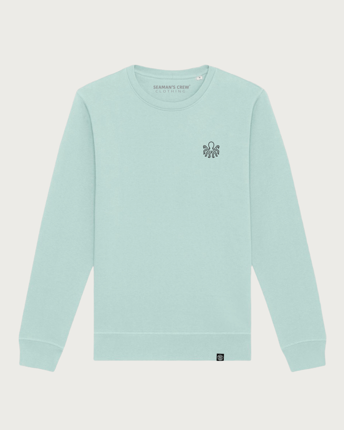 Pulpo embroidered sweatshirt - Seaman&