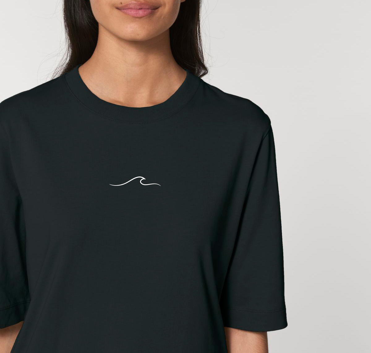 Wave boxy t-shirt woman - Seaman&