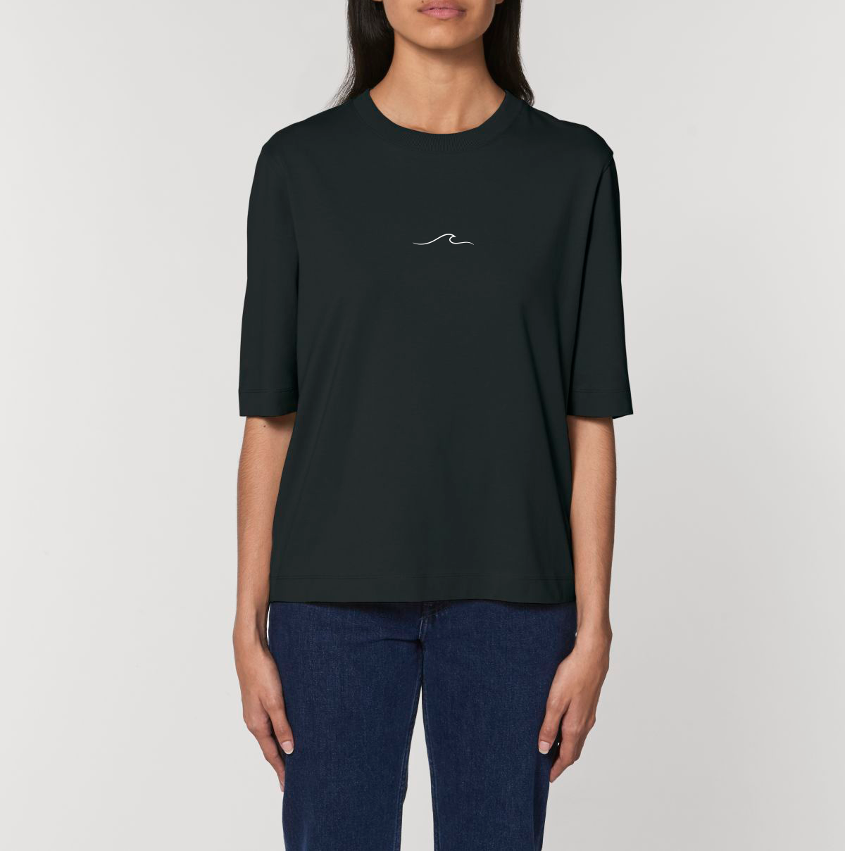 Wave boxy t-shirt woman - Seaman&