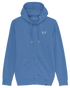 Whale Embroidery Zip Hoodie - Seaman&